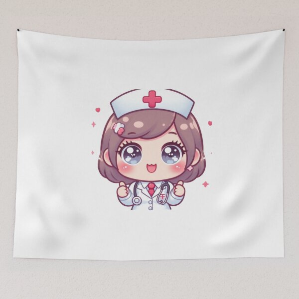 Item preview, Moke Nurse Kawaii designed and sold by StylishKat.