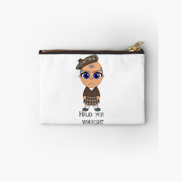 Item preview, Haud yer wheesht Scottish Doric phrase with cute Scot designed and sold by KyttsyKrafts.