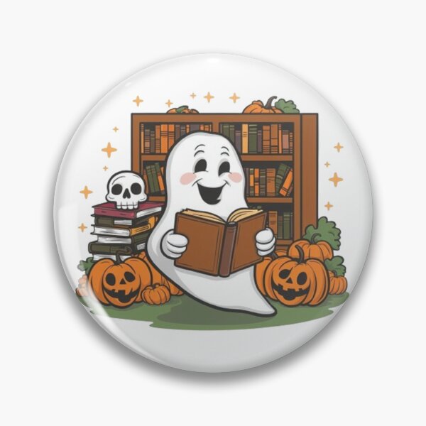 Artikelvorschau, Gruselige Bücher & Kürbis Gewürz T-Shirt, Herbst Ghost Reader T-Shirt entworfen und verkauft von cookigraphic.