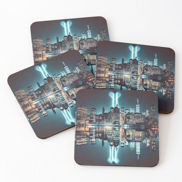 Item preview, Twin Lights of Remembrance - NYC Skyline Tribute to 9/11 by VVAT designed and sold by vvatcharasena.