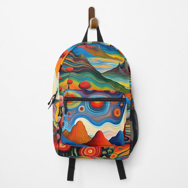 Item preview, Psychedelic Mountain Landscape 5 designed and sold by George Hutton Hunter.