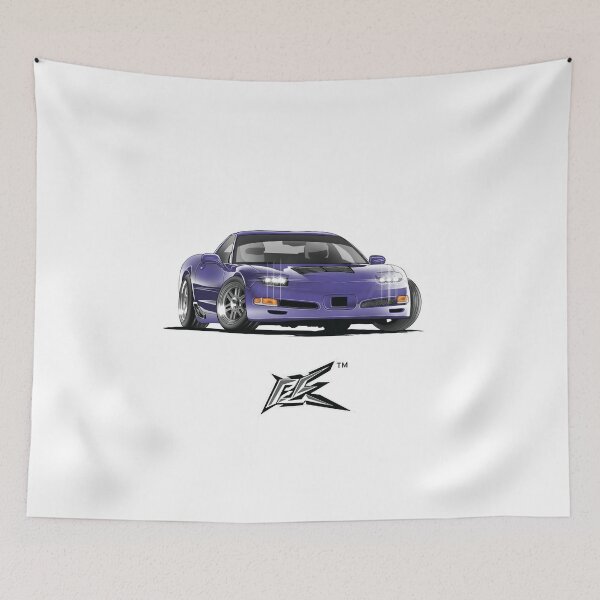 Item preview, corvette c5 purple  designed and sold by NaquashM.