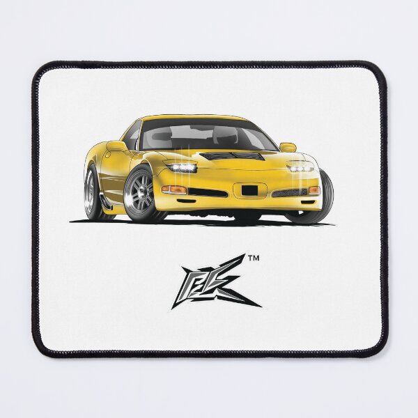 Item preview, corvette c5 yellow designed and sold by NaquashM.