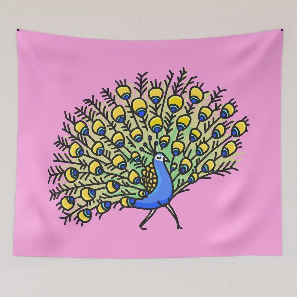 Item preview, Strutting Proud Peacock designed and sold by Artwork by Daniel Adams.