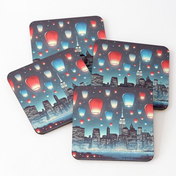Item preview, Lanterns of Remembrance - NYC Skyline Tribute by VVAT designed and sold by vvatcharasena.