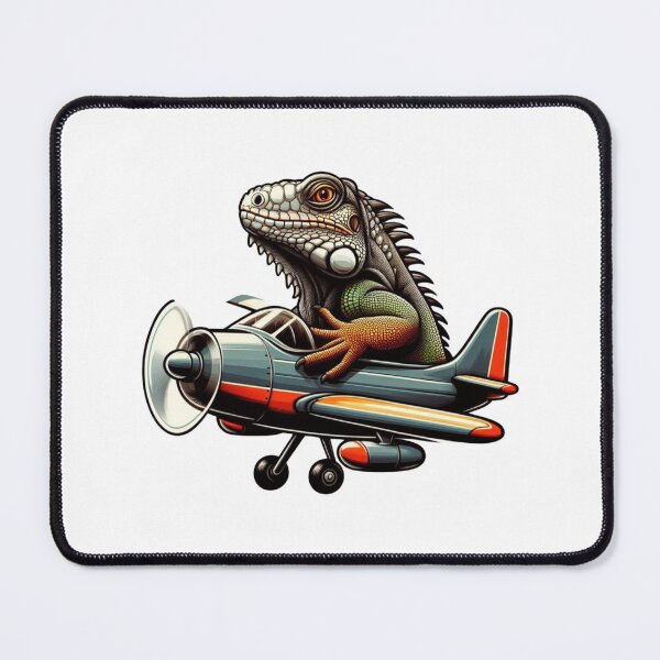 Item preview, Airplane Captain Iguana designed and sold by Aqmean.