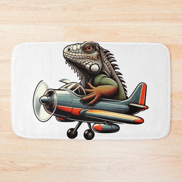 Item preview, Airplane Captain Iguana designed and sold by Aqmean.