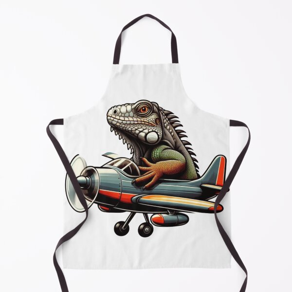 Item preview, Airplane Captain Iguana designed and sold by Aqmean.