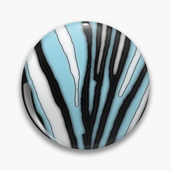 Item preview, Zebra Pattern blue white black V1 designed and sold by MarkEdz.