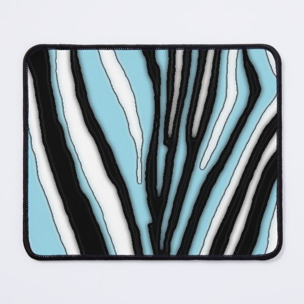 Item preview, Zebra Pattern blue white black V1 designed and sold by MarkEdz.