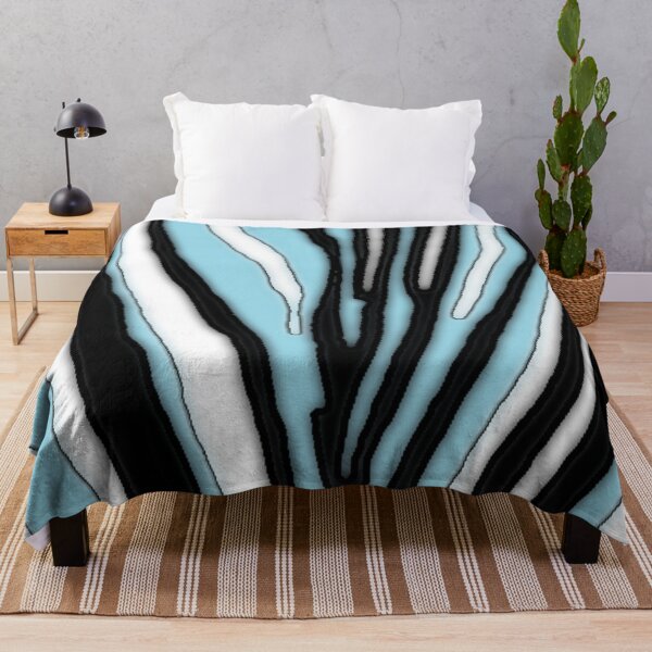 Item preview, Zebra Pattern blue white black V1 designed and sold by MarkEdz.