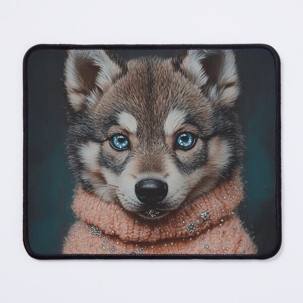 Item preview, Tamaskan Puppy With Glitters designed and sold by Nocturne Paws.