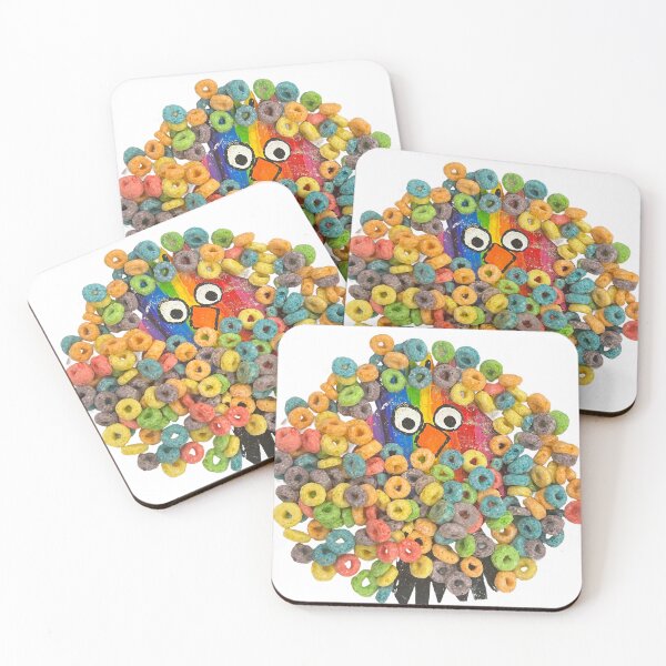 Item preview, Rainbow chicken swimming in front loops designed and sold by Lauracolleen3.