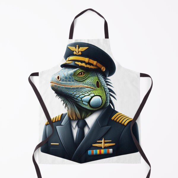 Item preview, Airplane Captain Iguana designed and sold by Aqmean.