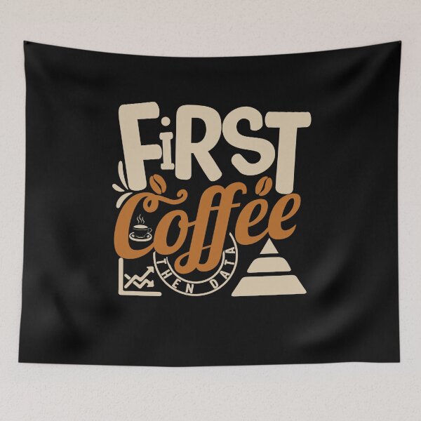 Item preview, First Coffee Then Data, Special Education Teacher, ABA Therapist, Speech Therapy, BCBA, Mental Health, RBT, AAC designed and sold by behindthefacts.