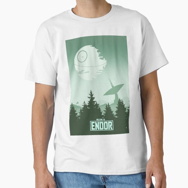 Item preview, Minimalist movie poster Classic poster Endor designed and sold by gibbondragon.