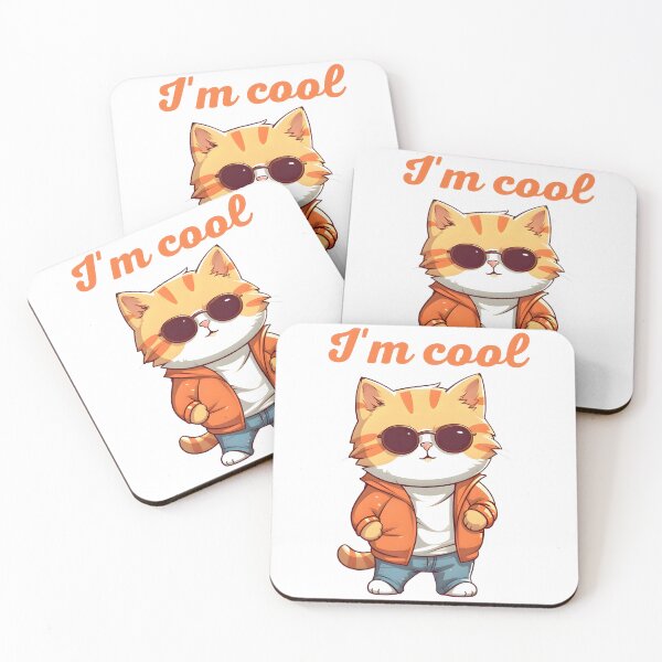 Item preview, iam cool - cool cat designed and sold by Luka  Emad.