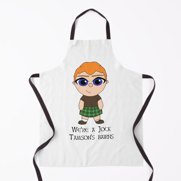 Item preview, We're a jock tamsons bairns Scottish Doric phrase with cute Scot designed and sold by KyttsyKrafts.