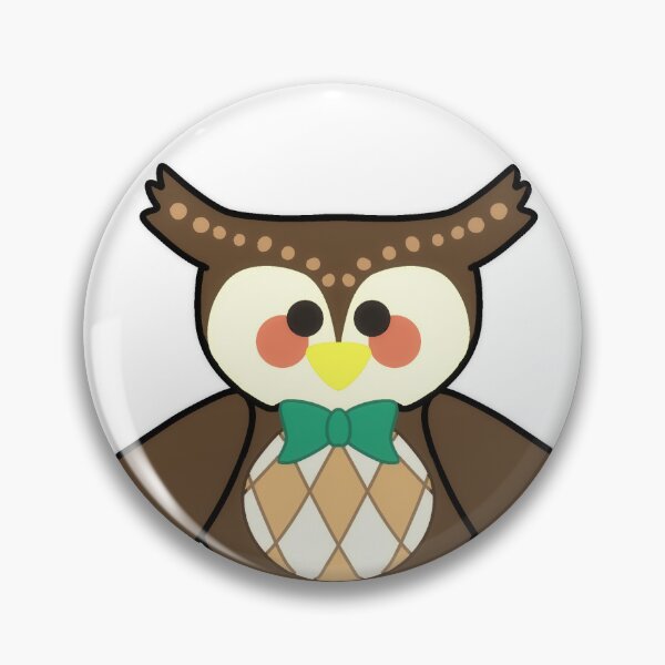 Item preview, Blathers the Owl designed and sold by CasualBear.