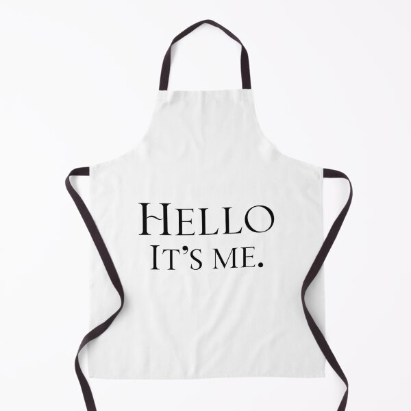 Item preview, Hello It's Me Black designed and sold by daydreameruk.