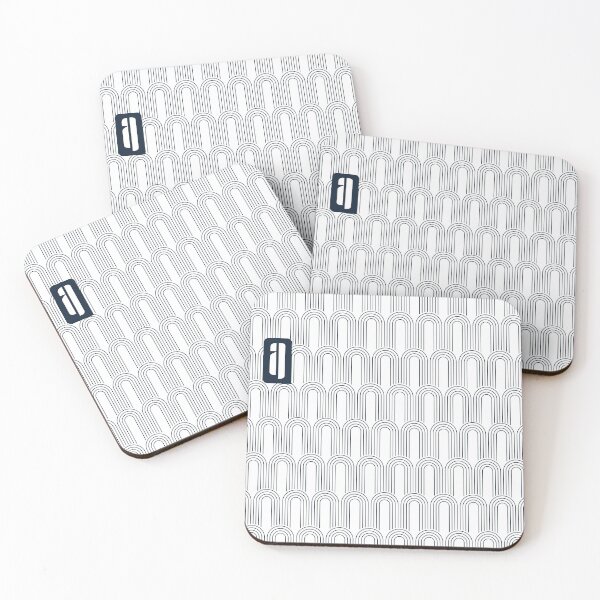 Item preview, ABLAQ Modern Pattern 04 - Blue designed and sold by ABLAQ.