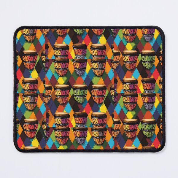 Item preview, Vibrant African Bongo Patterned Decor designed and sold by MugsNstuff Live Love Create!.