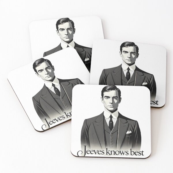 Item preview, Jeeves Knows Best, Jeeves & Wooster, P.G. Wodehouse's Jeeves character designed and sold by holidayT-shirt.