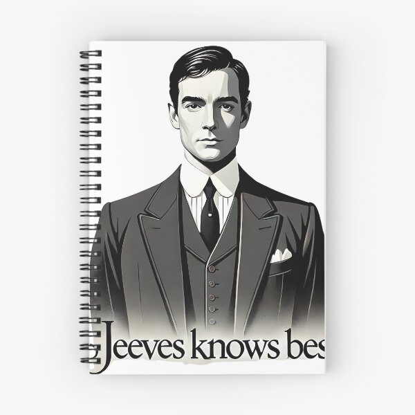 Item preview, Jeeves Knows Best, Jeeves & Wooster, P.G. Wodehouse's Jeeves character designed and sold by holidayT-shirt.