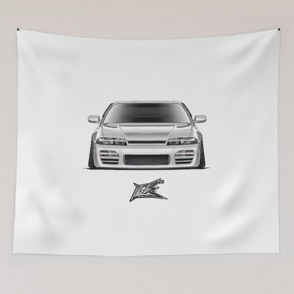 Item preview, nissan skyline r33 white designed and sold by NaquashM.