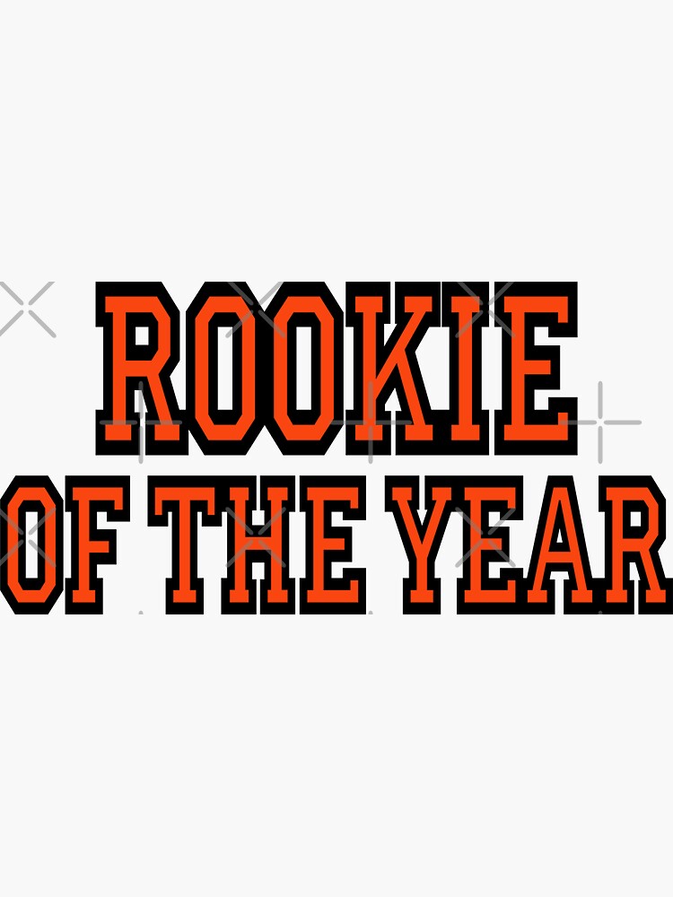 rookie-of-the-year-sticker-for-sale-by-angelbeach-redbubble