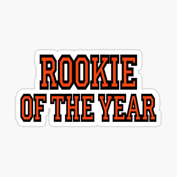 Rookie Of The Year Stickers for Sale