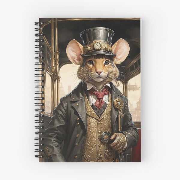 Item preview, Bus Conductor Steampunk Mouse designed and sold by FlowerMeFlorals.