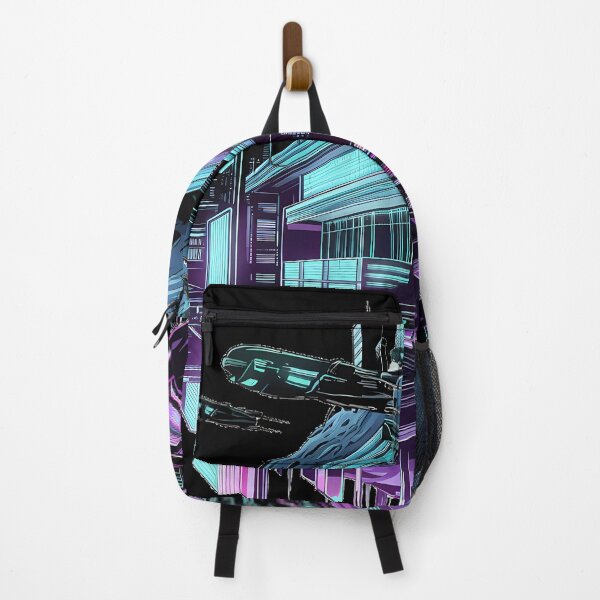 Item preview, Futuristic Space Station on Asteroid Sci-Fi Art designed and sold by ZetaDream.