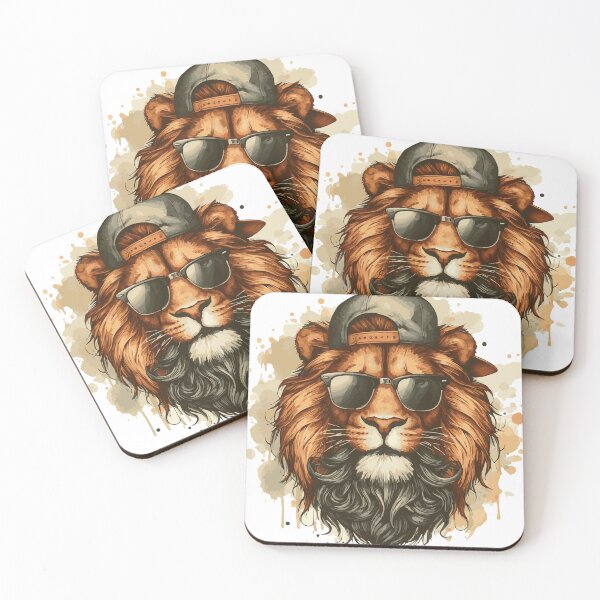 Item preview, Cool King: The Sunglassed Lion in Style designed and sold by Piegur.