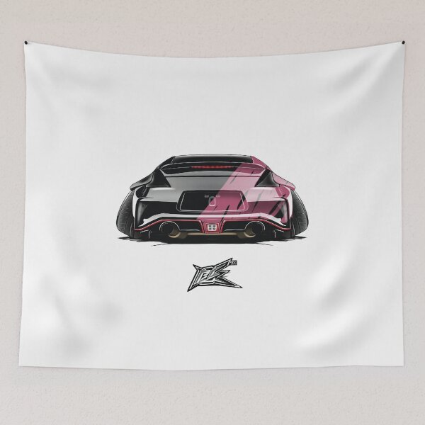 Item preview, nissan 370z stanced widebody black pink  designed and sold by NaquashM.