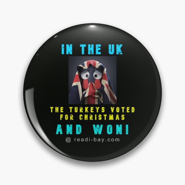 Item preview, In The UK Turkeys Voted 4 Xmas designed and sold by AlienAlmanac.
