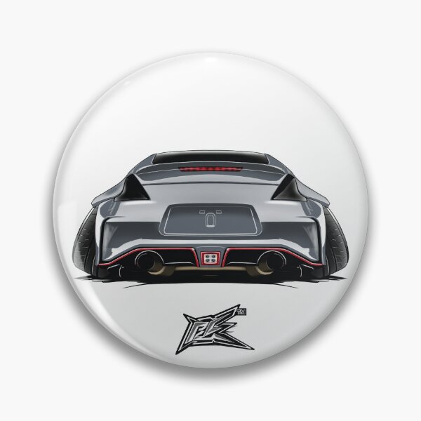 Item preview, nissan 370z stanced widebody rear gray designed and sold by NaquashM.