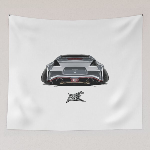 Item preview, nissan 370z stanced widebody rear gray designed and sold by NaquashM.