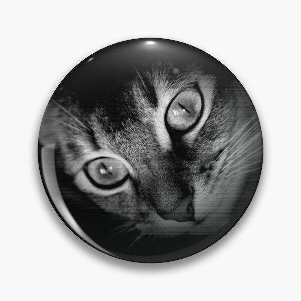 Item preview, Portrait of a cat in black and white designed and sold by Kacharava.