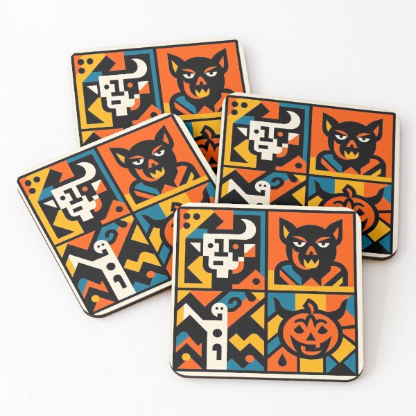 Item preview, Scary Halloween - Retro Minimalist Art - 009 designed and sold by sagaofsilence.