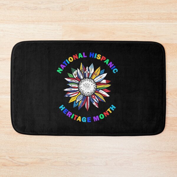 Item preview, Sunflower national hispanic heritahe month colorful Tee designed and sold by Hema Thilakaratne.