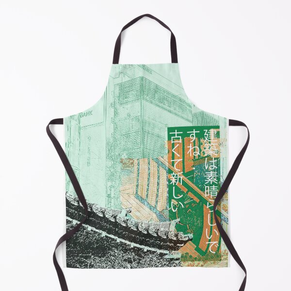 Item preview, Tokyo Retro Architecture Collage designed and sold by itstheashley.
