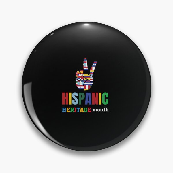 Item preview, hispanic heritage flags on a palm colorful colorful Tee designed and sold by Hema Thilakaratne.