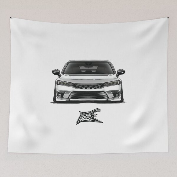 Item preview, civic fL5 white  designed and sold by NaquashM.