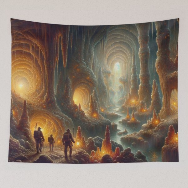 Item preview, Cave Hiking designed and sold by M-Y-A-R-T-.