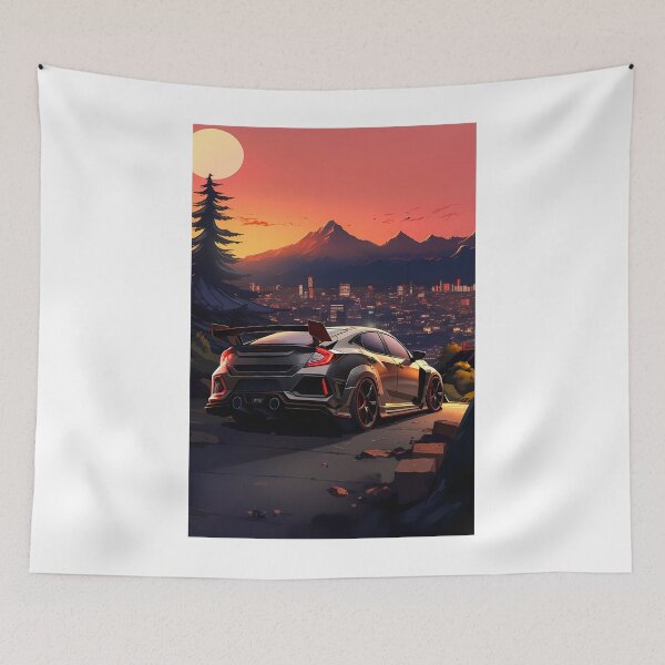 Item preview, Sunset Overdrive Japanese Hot Hatch with View designed and sold by RevUpDesign.
