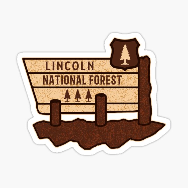 Lincoln National Forest Sticker