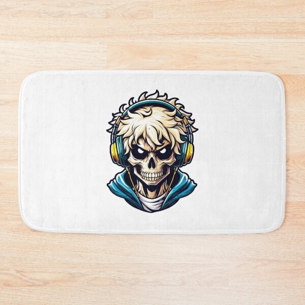 Item preview, Gen Z Skull on Headphones designed and sold by Snap Stick.