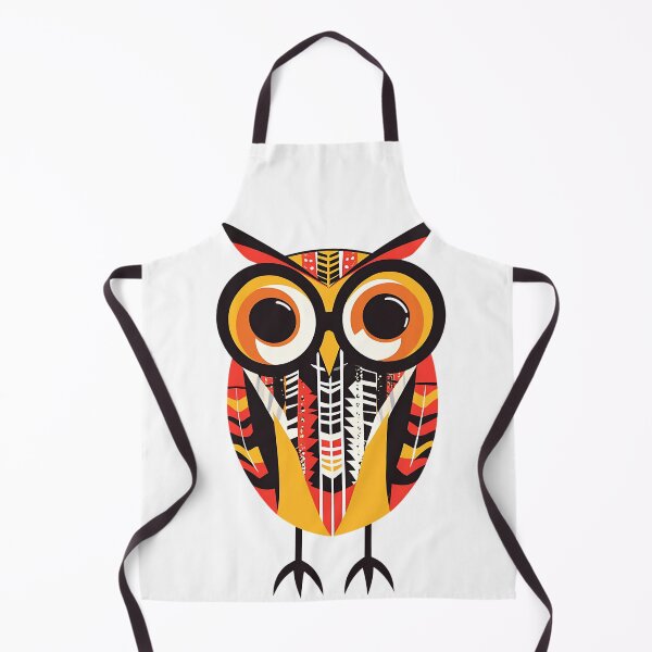 Item preview, Owl with large, round glasses designed and sold by FreedomArtShop.