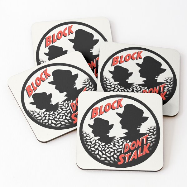 Item preview, Humorous Privacy Advocate Design – 'Block, Don't Stalk' designed and sold by 7Four1.